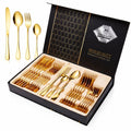 Cubiertos 24 pcs bandeja