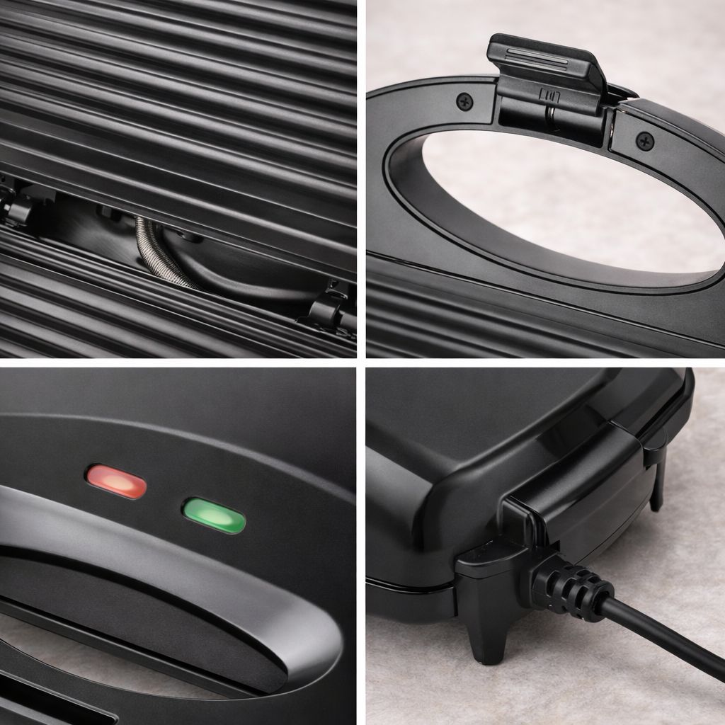 Sandwichera eléctrica parrilla grill universal royal