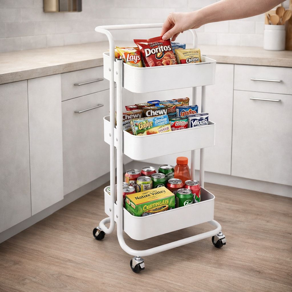 Carrito organizador 3 niveles