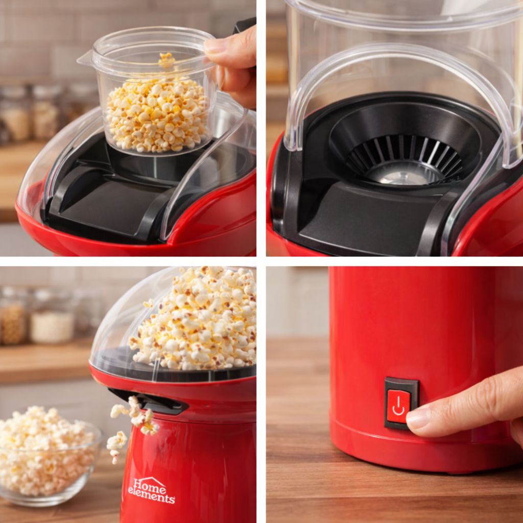 Mini crispetera home elements