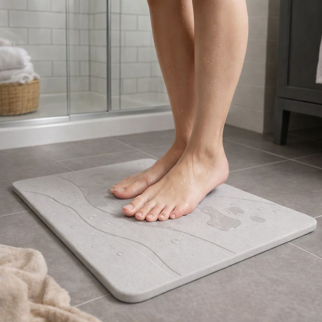 Tapete de piedra absorbente