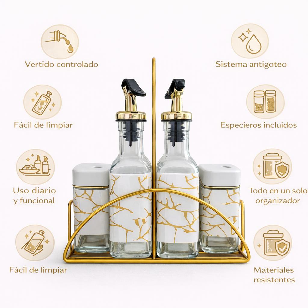 Aceitero 5 pcs