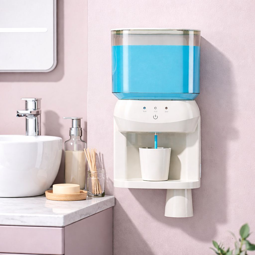 Dispensador de enjuague bucal