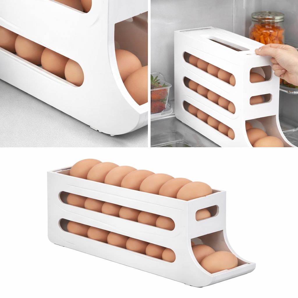 Organizador de huevos vertical