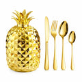 Cubiertos en forma de piña 24 pcs