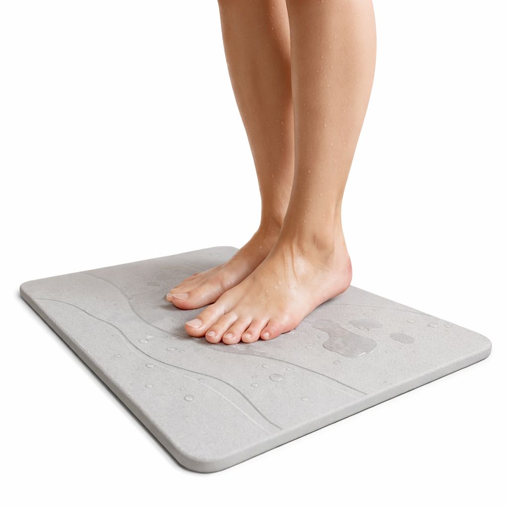 Tapete de piedra absorbente