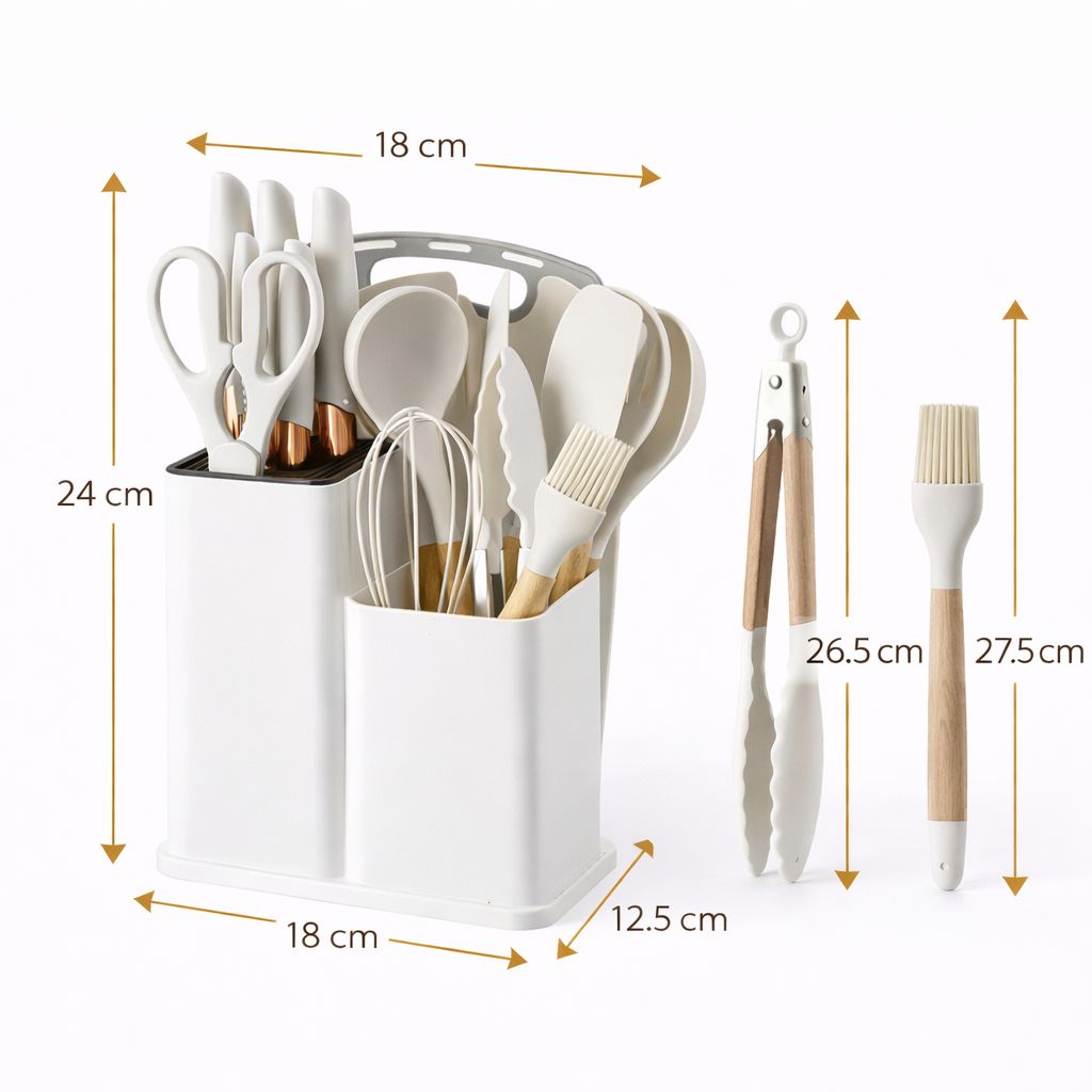 Utensilios de cocina 19 pcs